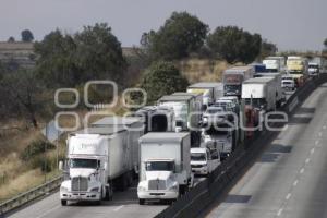 TLAXCALA . BLOQUEO ARCO NORTE