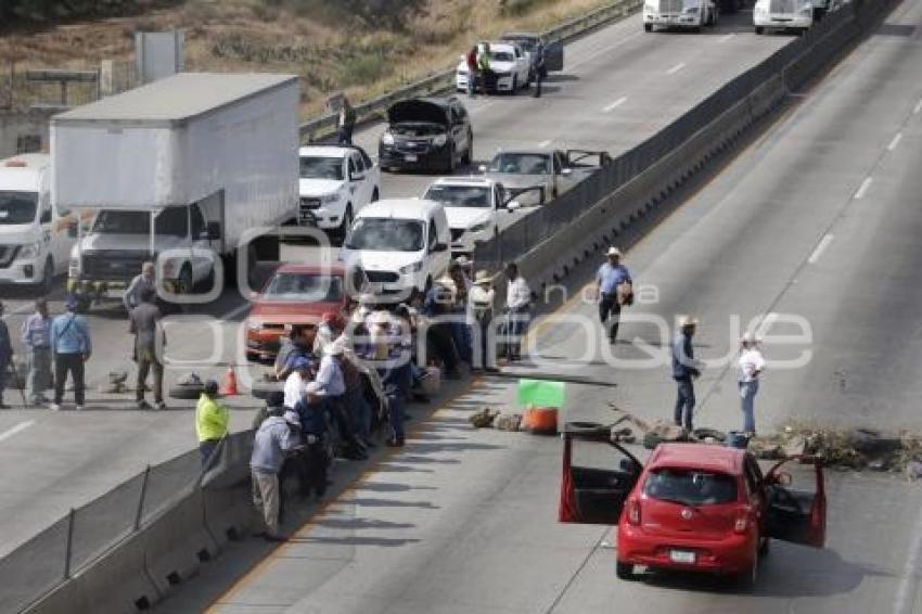 TLAXCALA . BLOQUEO ARCO NORTE