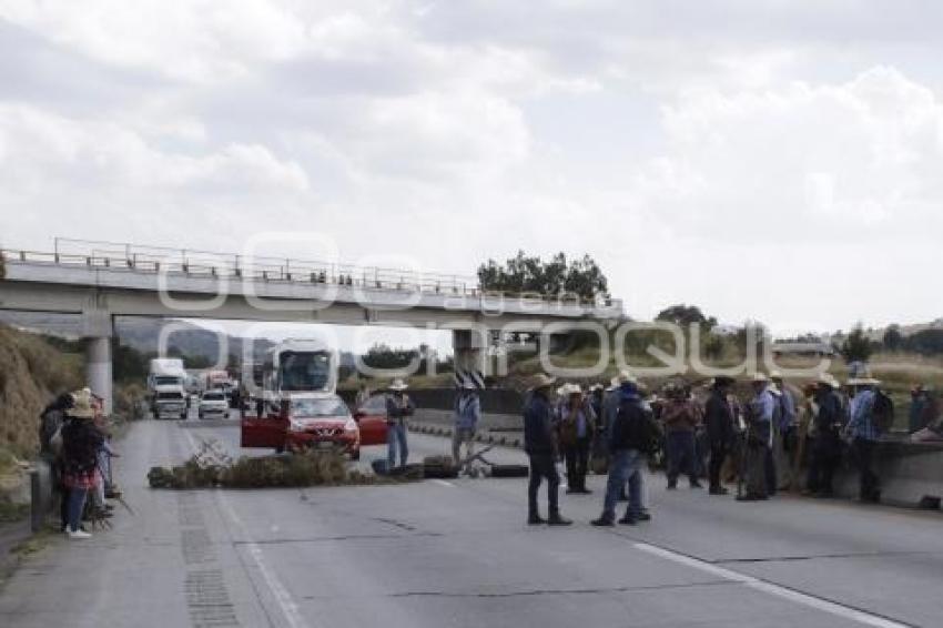 TLAXCALA . BLOQUEO ARCO NORTE