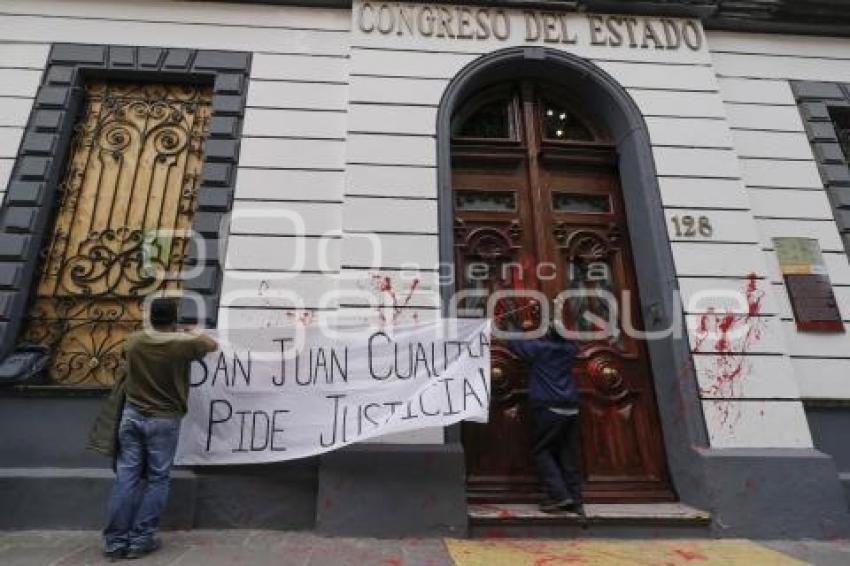 CONGRESO . MANIFESTACIÓN COYOMEAPAN