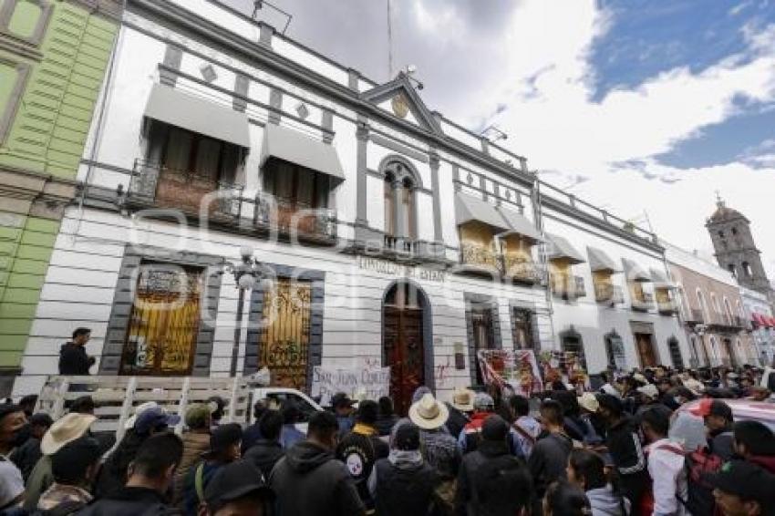 CONGRESO . MANIFESTACIÓN COYOMEAPAN