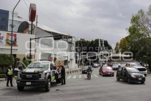 MANIFESTACIÓN . CIERRE VIAL