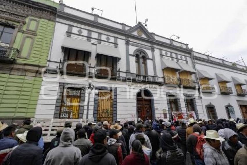 CONGRESO . MANIFESTACIÓN COYOMEAPAN