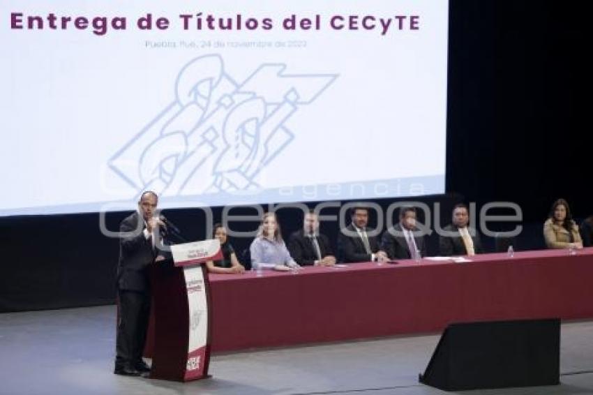 GOBIERNO ESTATAL . TÍTULOS CECYTE