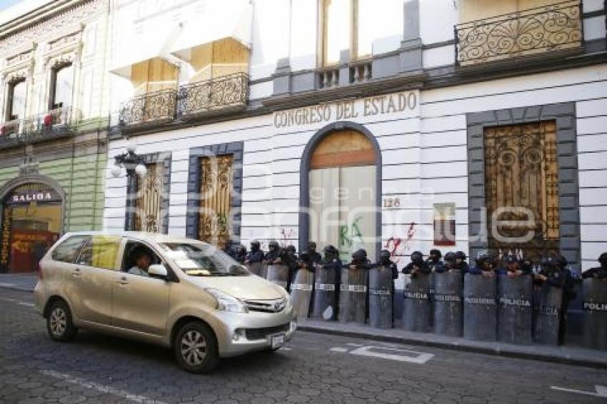 CONGRESO . POLICÍA ESTATAL