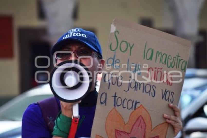 TLAXCALA . MARCHA FEMINISTAS