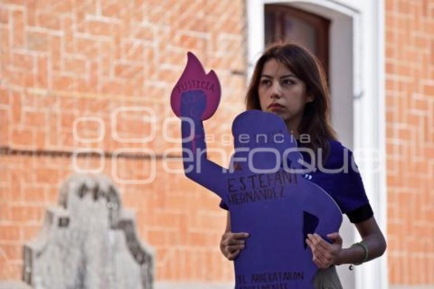 TLAXCALA . MARCHA FEMINISTAS