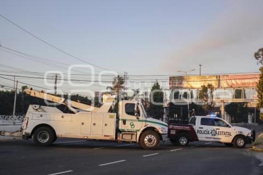 MARATÓN . CIERRE VIAL