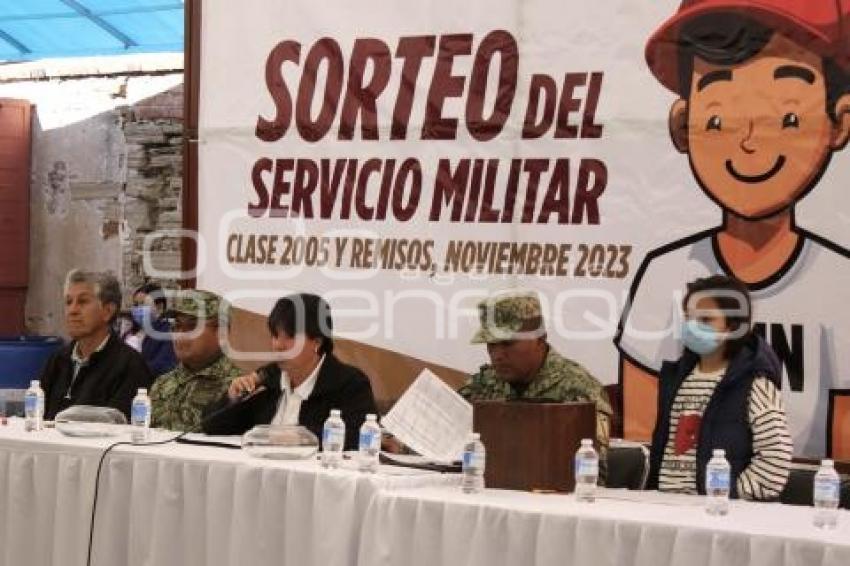 TLAXCALA . SORTEO SERVICIO MILITAR