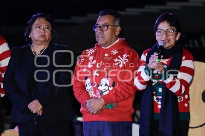 BUAP . ÁRBOL NAVIDEÑO