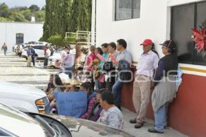 TLAXCALA . MANIFESTACIÓN EJIDATARIOS