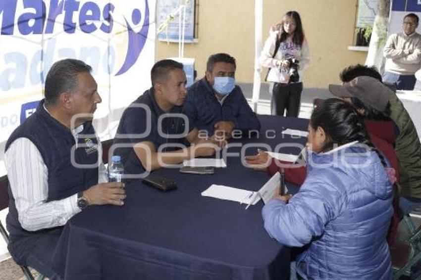 SAN ANDRÉS CHOLULA  . MARTES CIUDADANO