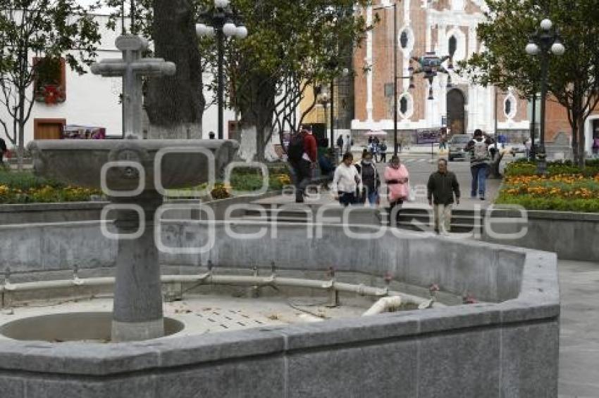 TLAXCALA . REHABILITACIÓN FUENTE