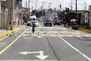 SAN PEDRO CHOLULA . PAVIMENTACIÓN CALLES