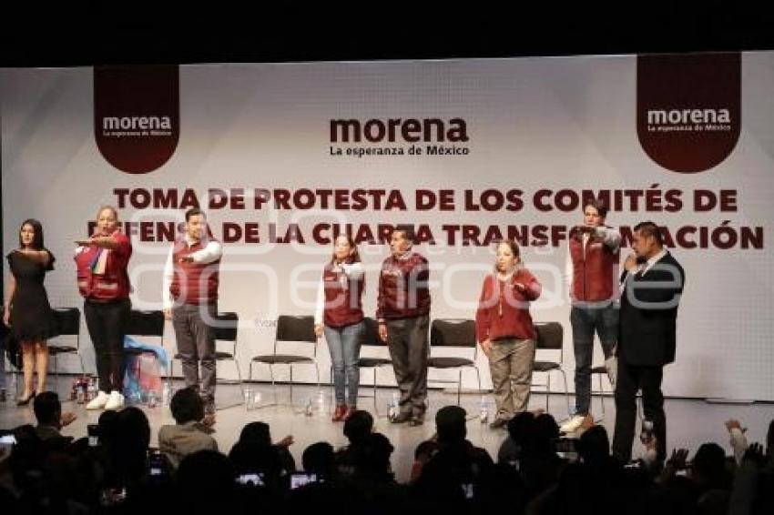 MORENA . COMITÉ TOMA DE PROTESTA