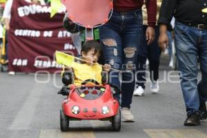 TLAXCALA . MARCHA PERSONAS CON DISCAPACIDAD