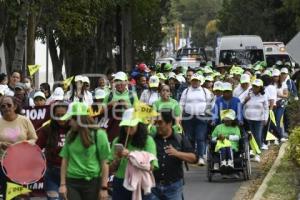 TLAXCALA . MARCHA PERSONAS CON DISCAPACIDAD