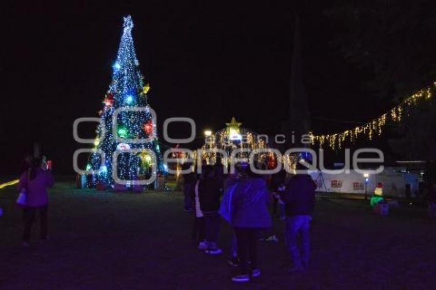 TOCHIMILCO . ILUMINACIÓN NAVIDEÑA