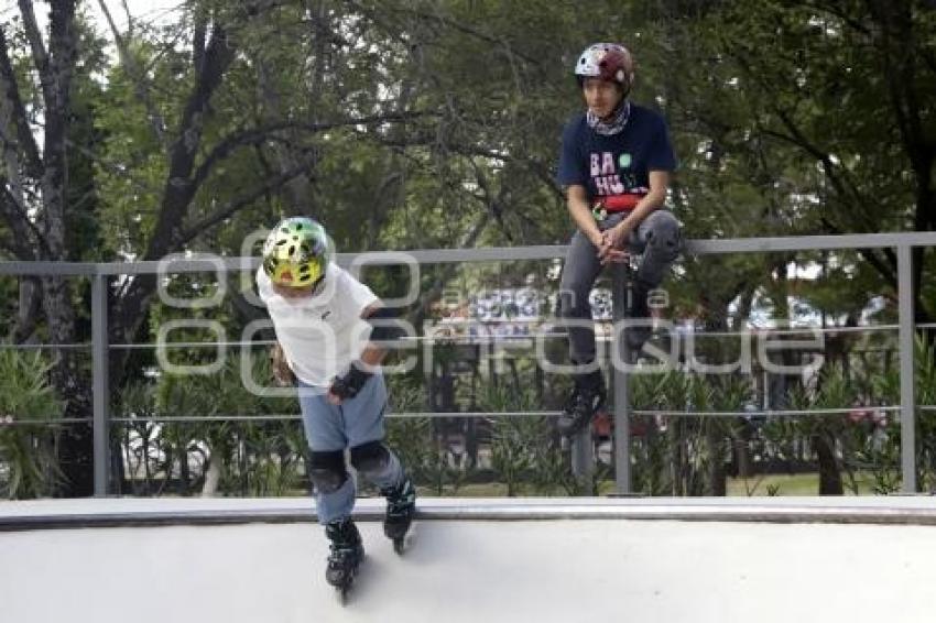 PARQUE ECOLÓGICO . PISTA DE PATINAJE