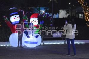 TOCHIMILCO . ILUMINACIÓN NAVIDEÑA