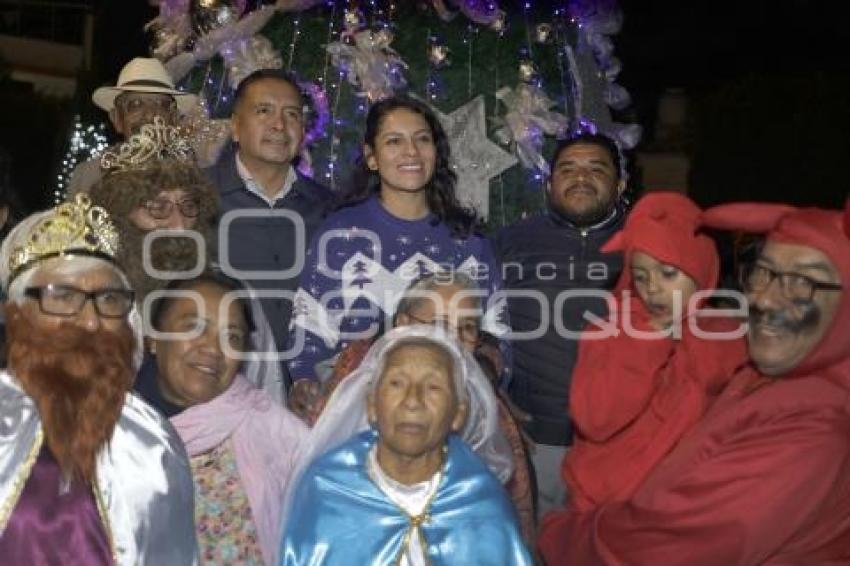 SAN ANDRÉS CHOLULA . ÁRBOL NAVIDEÑO