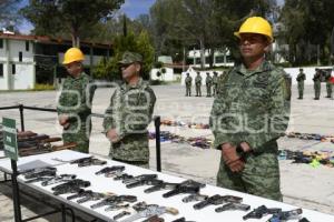 TLAXCALA . CANJE DE ARMAS