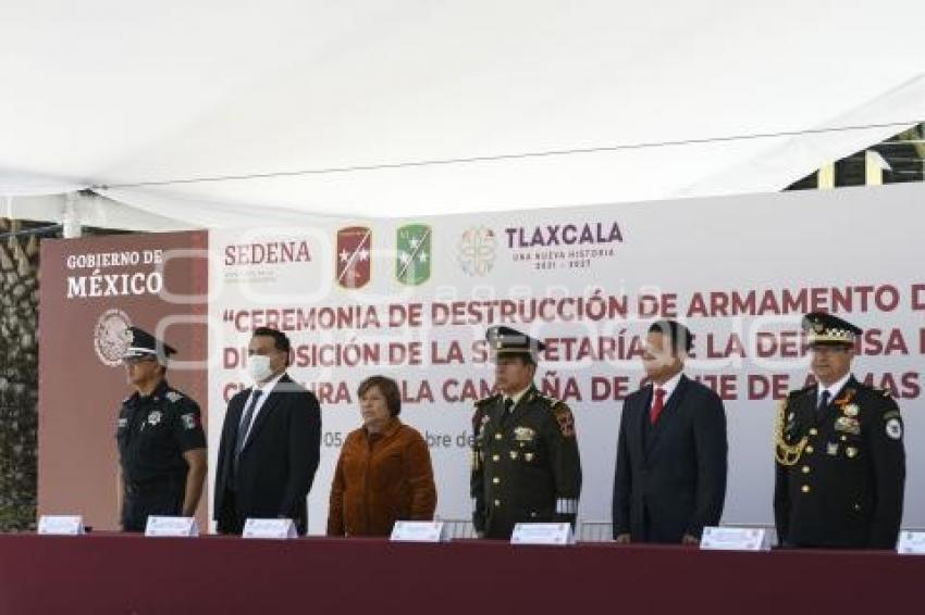 TLAXCALA . CANJE DE ARMAS