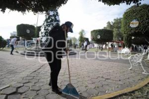 SAN ANDRÉS CHOLULA . JORNADA DE LIMPIEZA