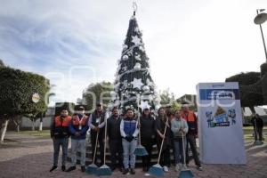 SAN ANDRÉS CHOLULA . JORNADA DE LIMPIEZA