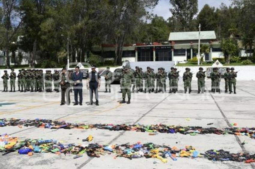 TLAXCALA . CANJE DE ARMAS