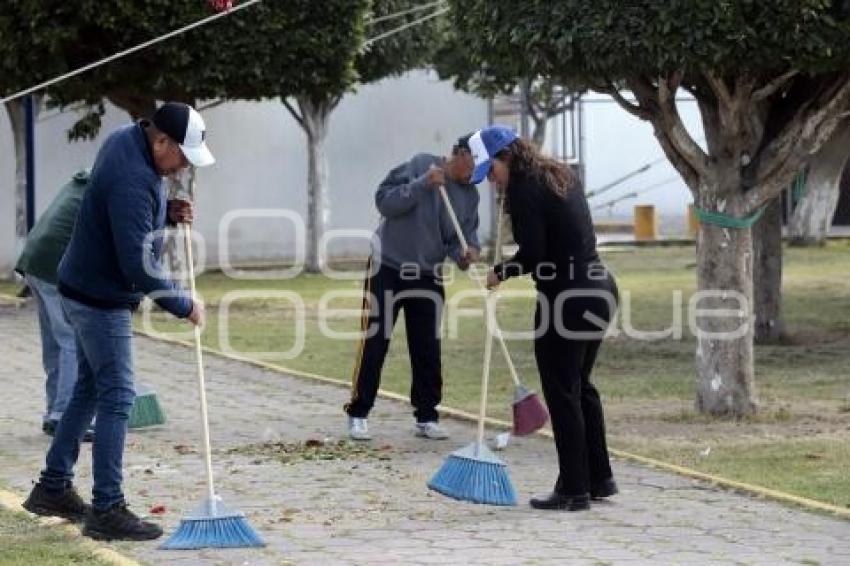 SAN ANDRÉS CHOLULA . JORNADA DE LIMPIEZA