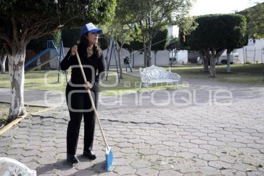 SAN ANDRÉS CHOLULA . JORNADA DE LIMPIEZA