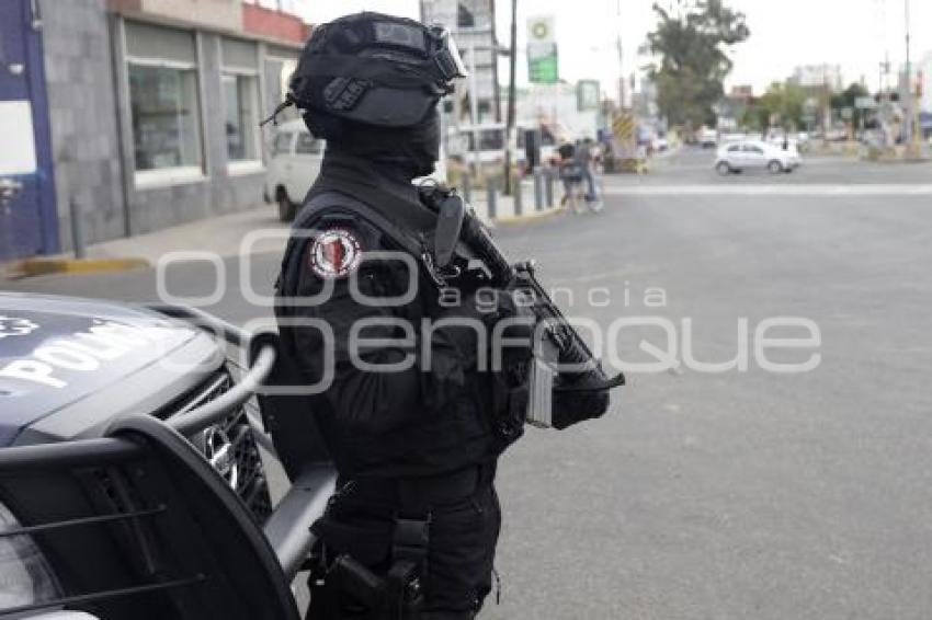 SAN PEDRO CHOLULA . OPERATIVO PASAJERO SEGURO