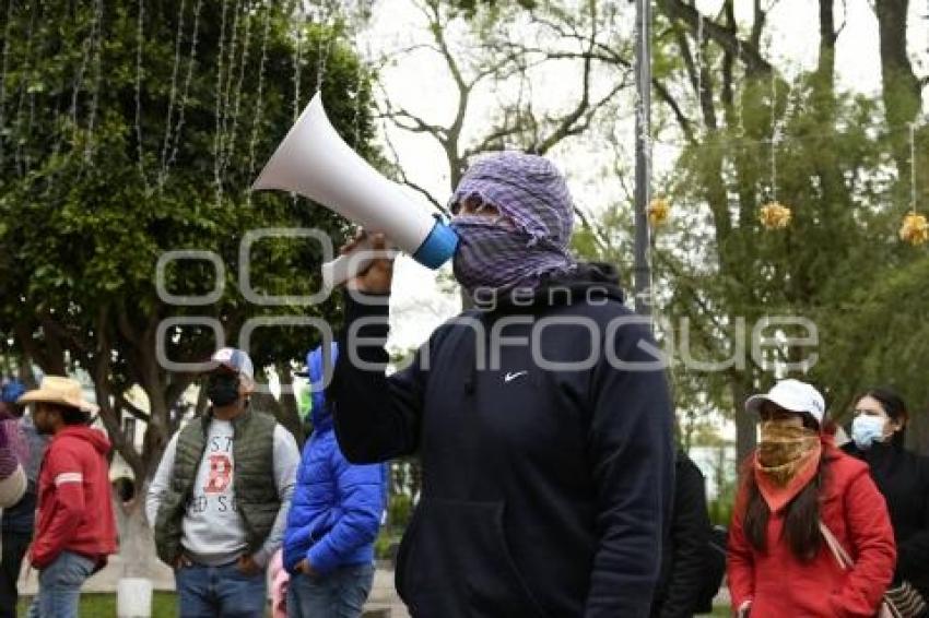 TLAXCALA . MANIFESTACIÓN ITAT