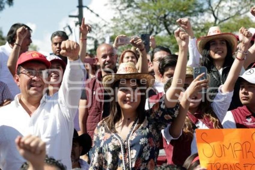 ATLIXCO . CLAUDIA SHEINBAUM