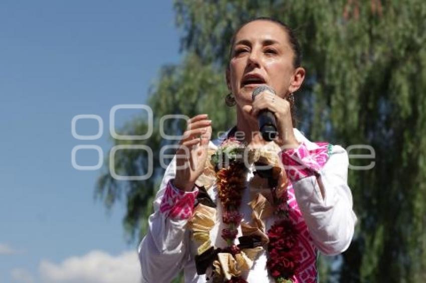 ATLIXCO . CLAUDIA SHEINBAUM