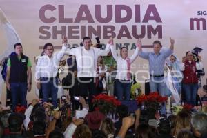 AMOZOC . CLAUDIA SHEINBAUM