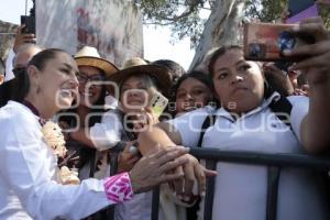 ATLIXCO . CLAUDIA SHEINBAUM