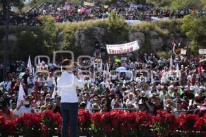 ATLIXCO . CLAUDIA SHEINBAUM