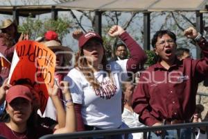 ATLIXCO . CLAUDIA SHEINBAUM