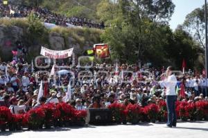 ATLIXCO . CLAUDIA SHEINBAUM