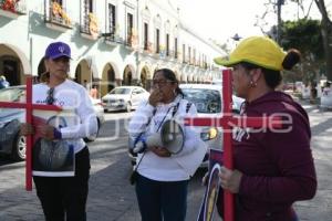 TLAXCALA . CAMINATA LUCTUOSA