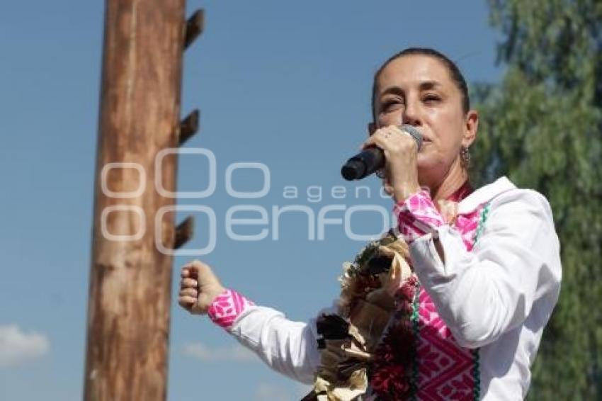 ATLIXCO . CLAUDIA SHEINBAUM