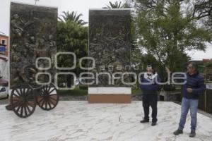 TETELA DE OCAMPO . MONUMENTO BATALLA 5 DE MAYO