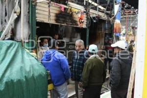 TLAXCALA . INCENDIO MERCADO