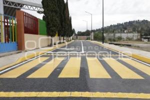 SAN PEDRO CHOLULA . PAVIMENTACIÓN CALLES