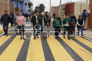 SAN PEDRO CHOLULA . PAVIMENTACIÓN CALLES