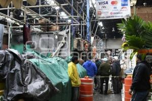 TLAXCALA . INCENDIO MERCADO