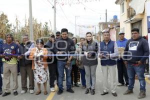 SAN PEDRO CHOLULA . PAVIMENTACIÓN CALLES