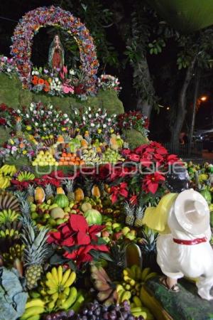 ATLIXCO . OFRENDA GUADALUPANA